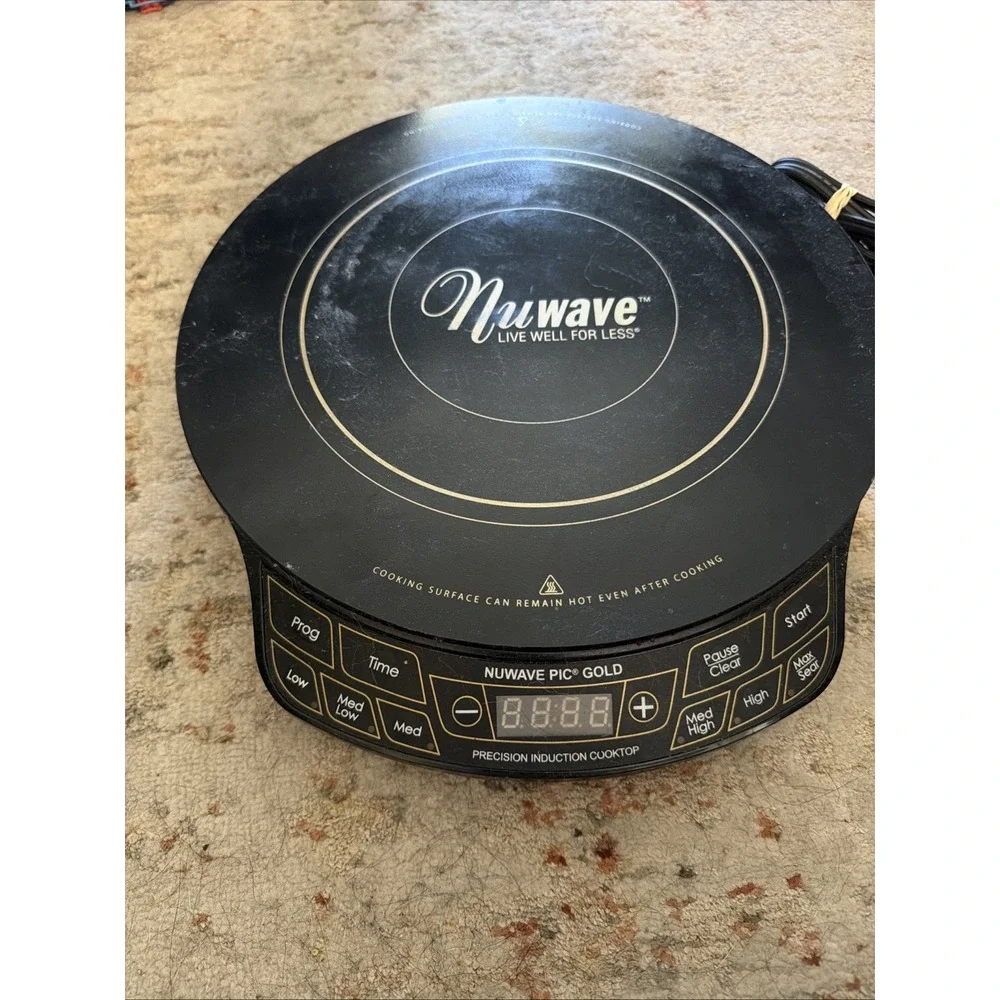 Nuwave Pic Gold Precision Induction Portable Cooktop 30201 AQ Burner *CLEAN!*